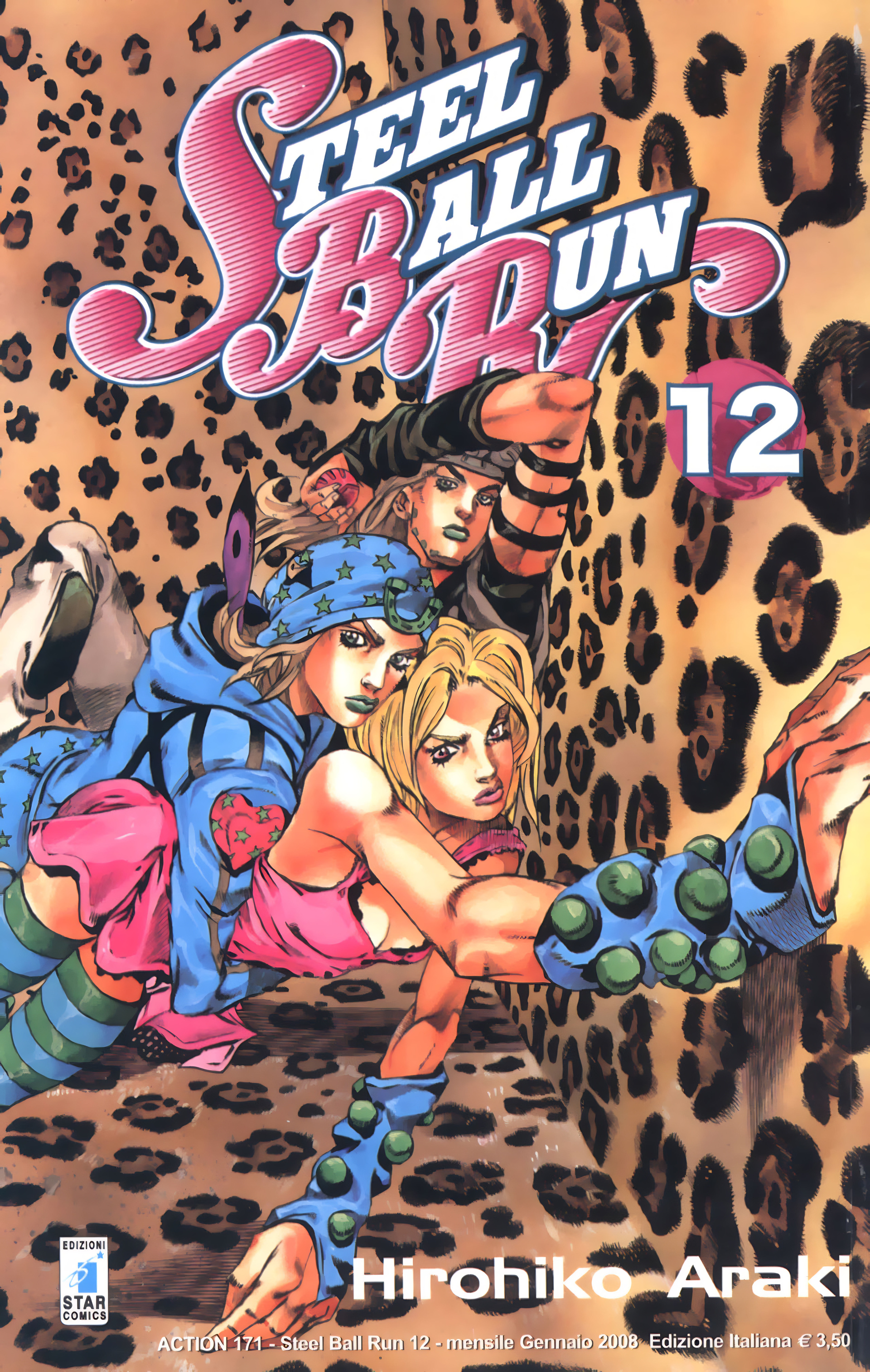 JoJo's Bizarre Adventure Part 7 - Steel Ball Run-Volume 12